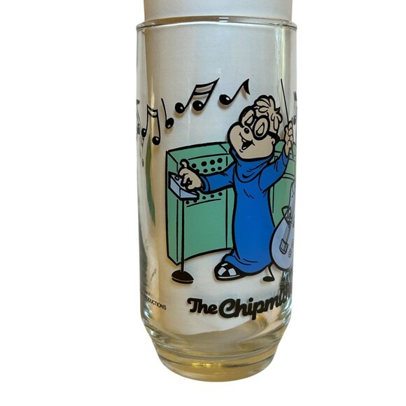 Vintage 1985 The Chipmunks Simon Drinking Character Glass - Picture 3 of 10